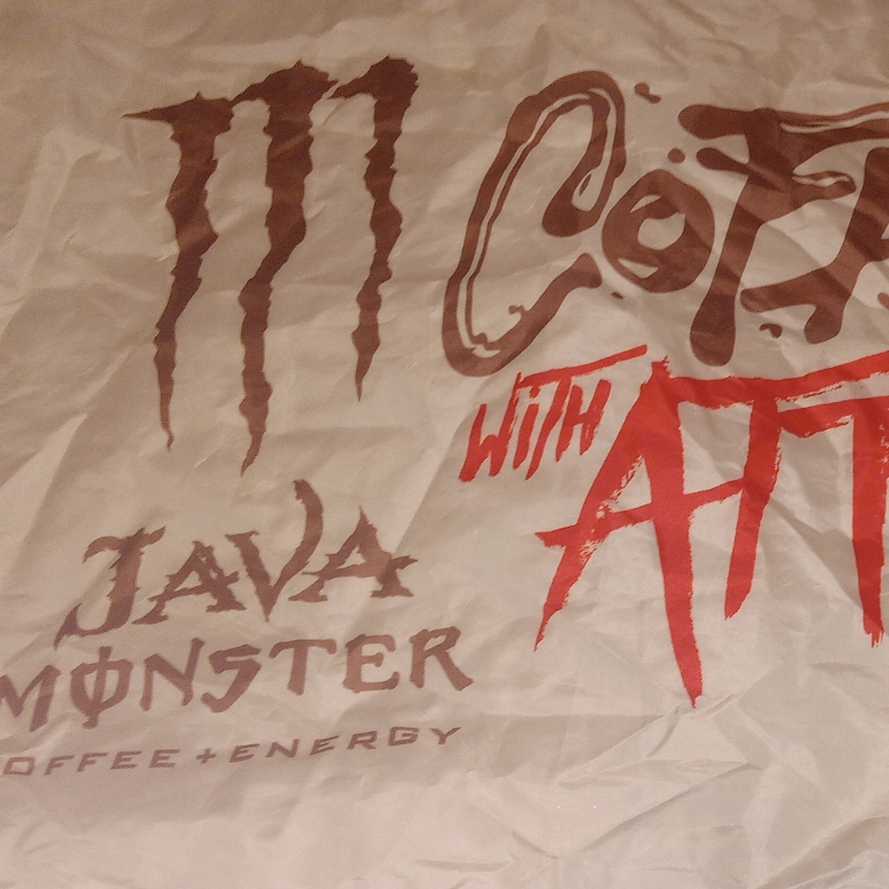 Java Monster Energy Banner/ Flag 24"x36"